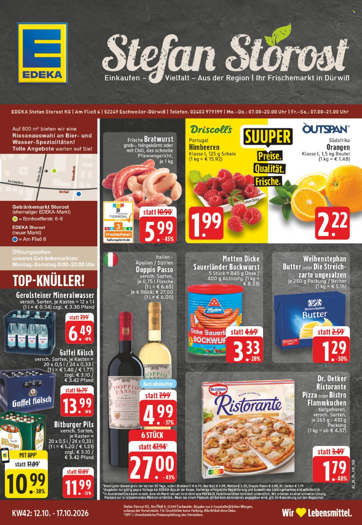 Leták Edeka - 12.10.2026 - 17.10.2026. Strana 1