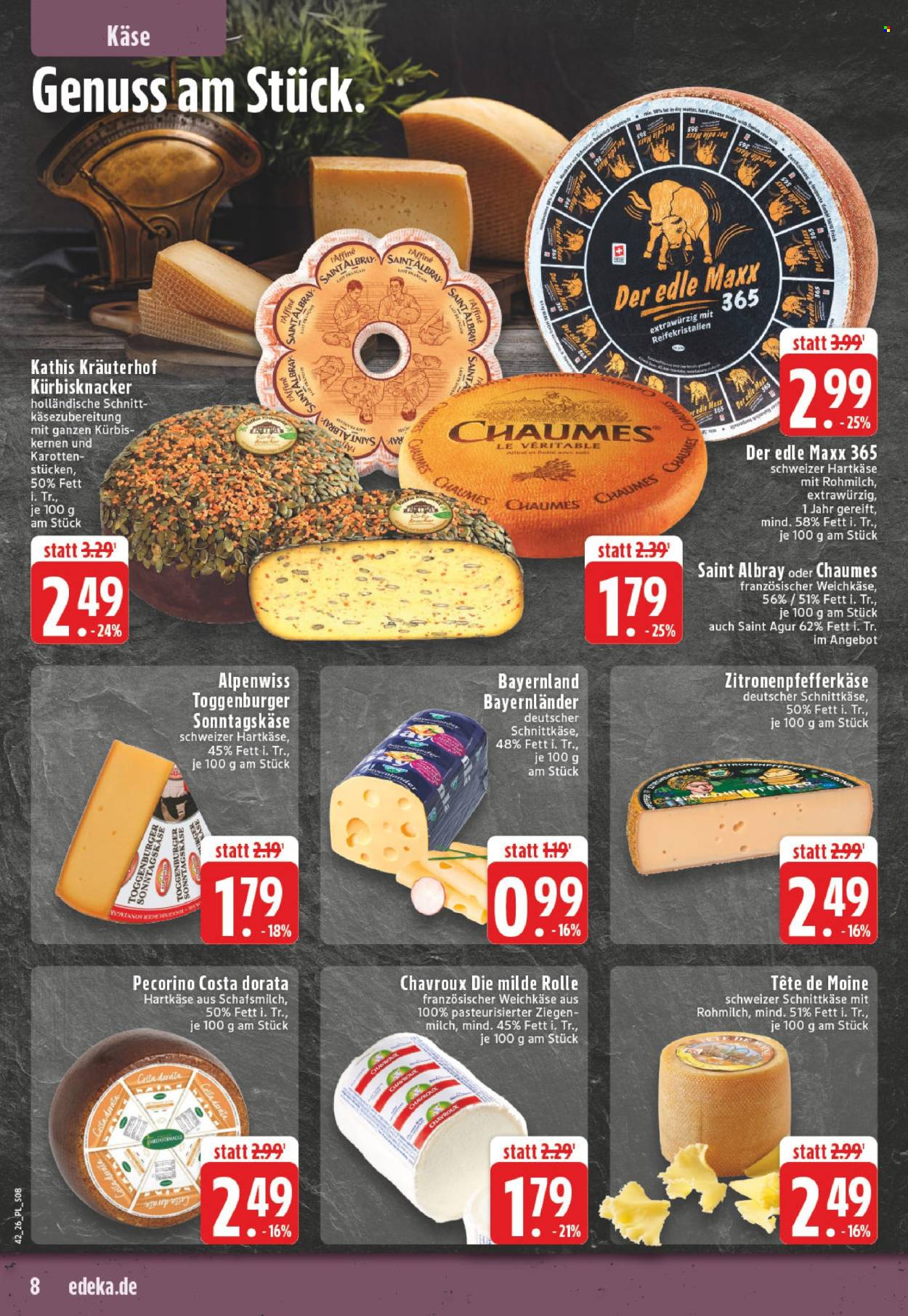 Leták Edeka - 12.10.2026 - 17.10.2026. Strana 8