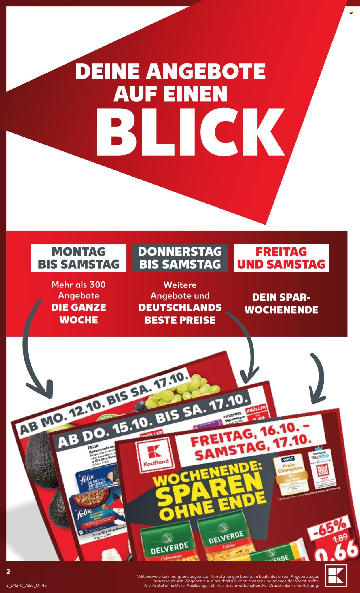Leták Kaufland - 12.10.2026 - 17.10.2026. Strana 2