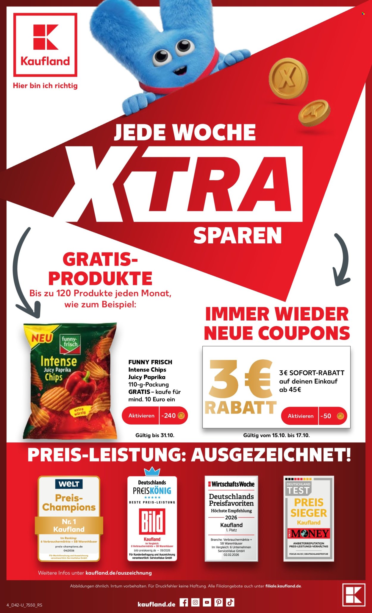 Leták Kaufland - 12.10.2026 - 17.10.2026. Strana 4