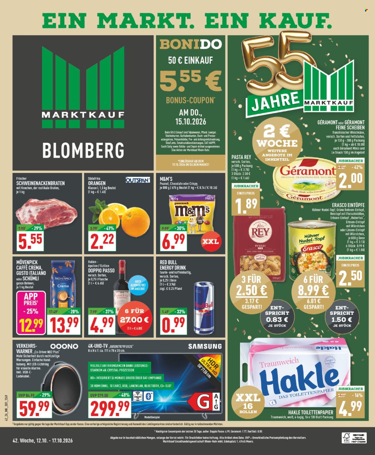 Leták Marktkauf - 12.10.2026 - 17.10.2026. Strana 1