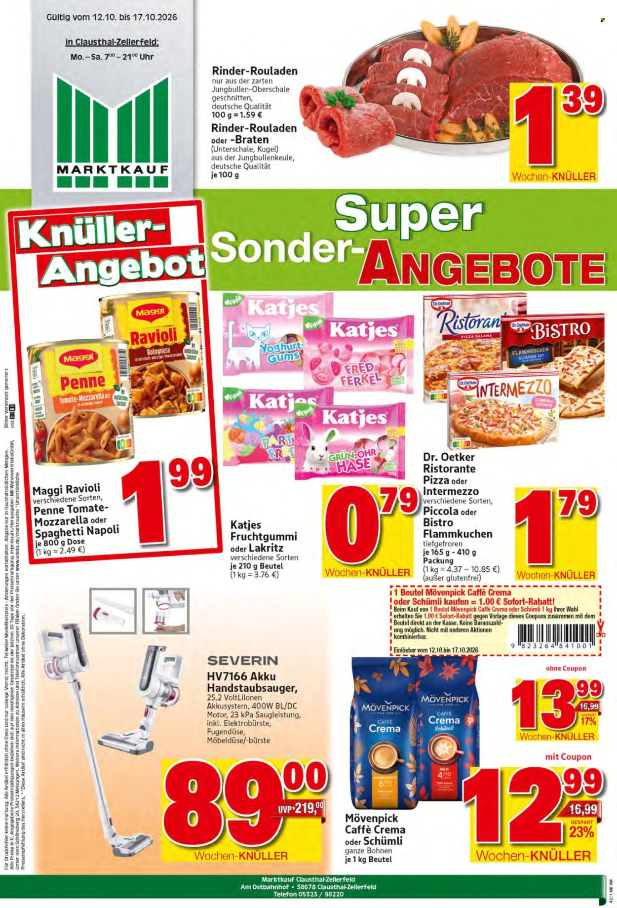 Leták Marktkauf - 12.10.2026 - 17.10.2026. Strana 1
