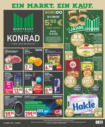 Prospekte Marktkauf - 12.10.2026 - 17.10.2026.