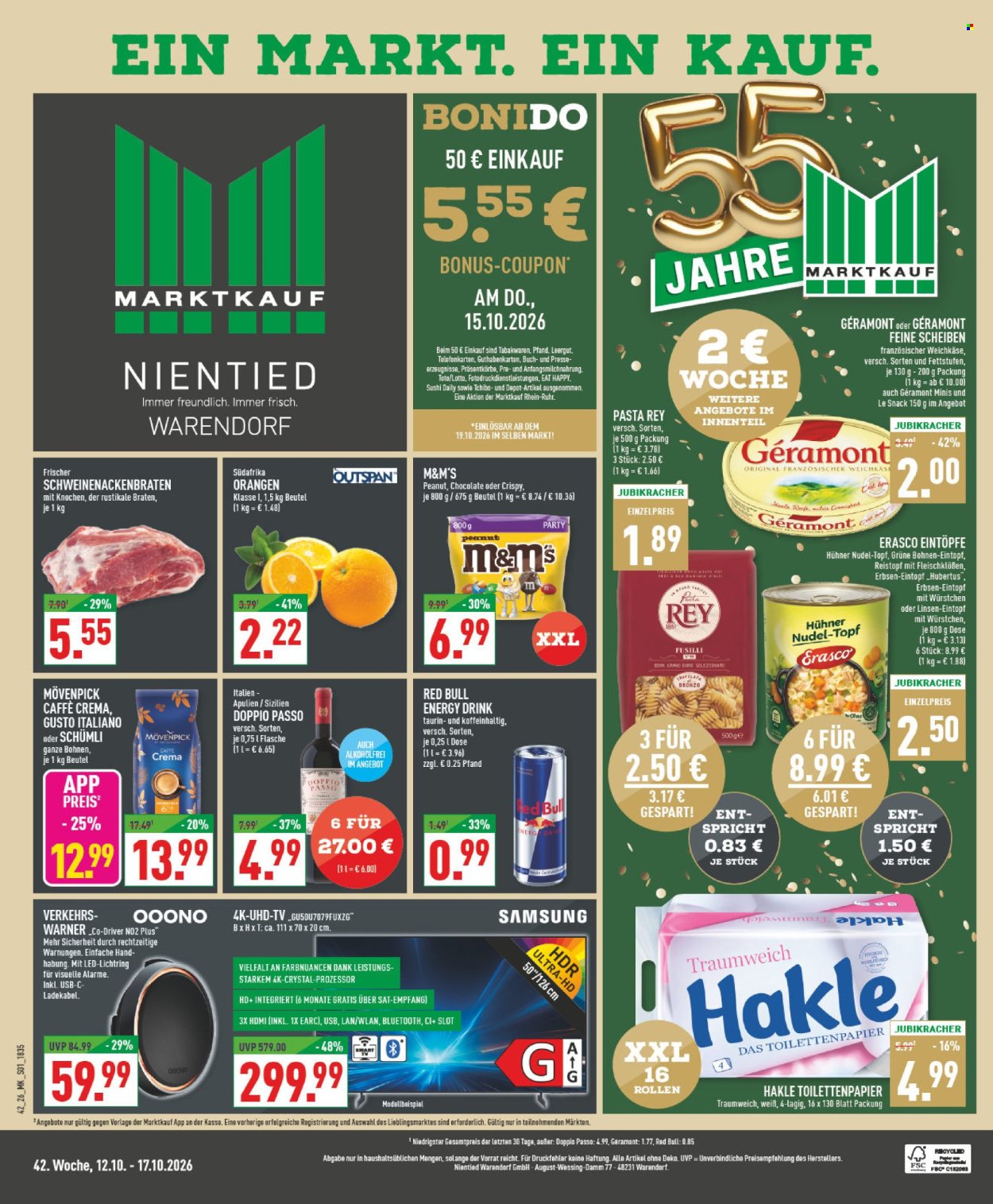 Leták Marktkauf - 12.10.2026 - 17.10.2026. Strana 1