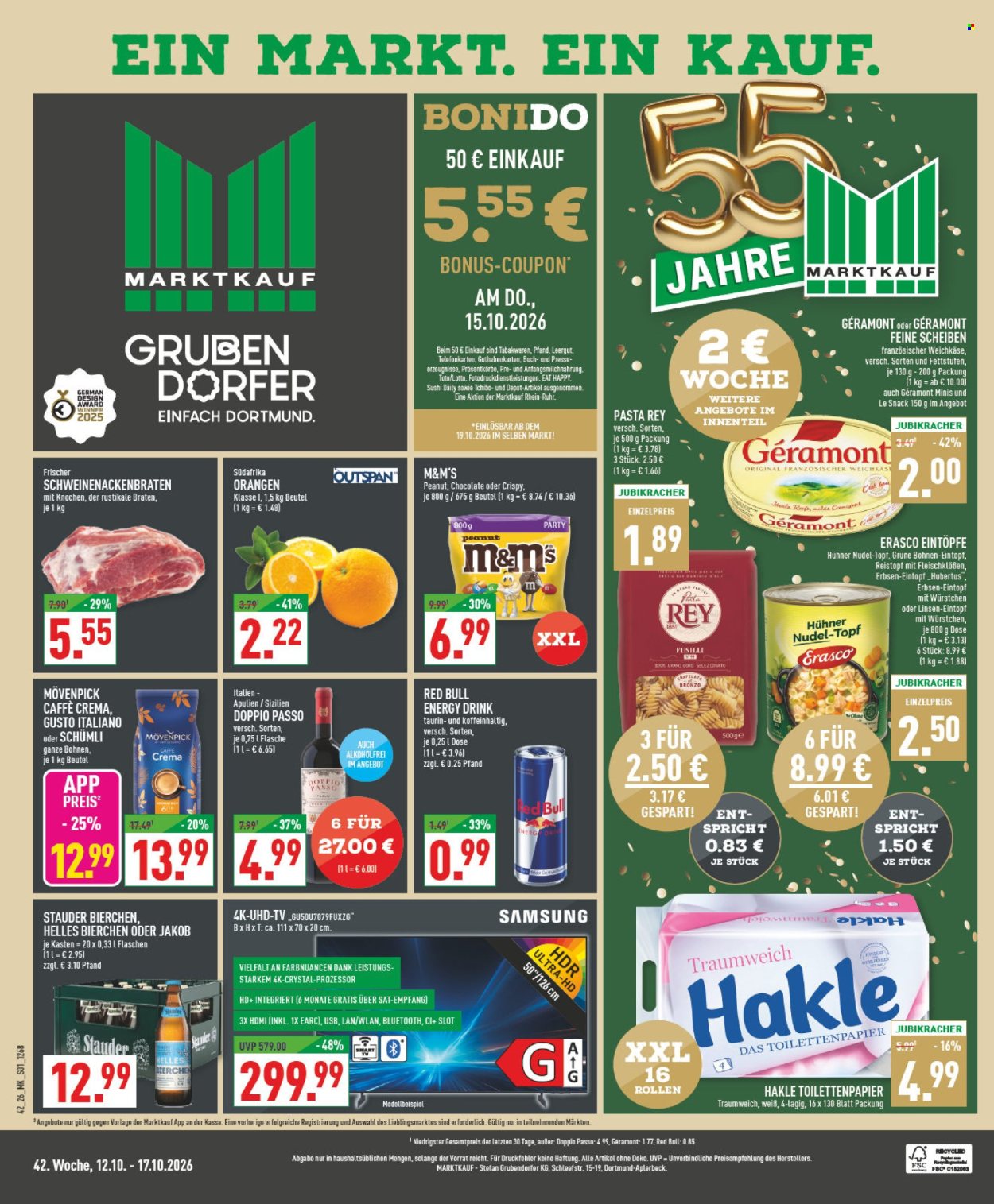 Leták Marktkauf - 12.10.2026 - 17.10.2026. Strana 1