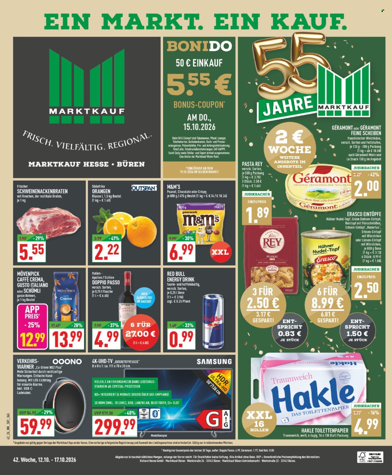 Leták Marktkauf - 12.10.2026 - 17.10.2026. Strana 1