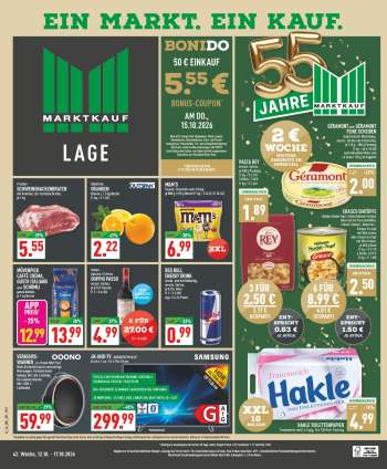 Prospekte Marktkauf - 12.10.2026 - 17.10.2026.