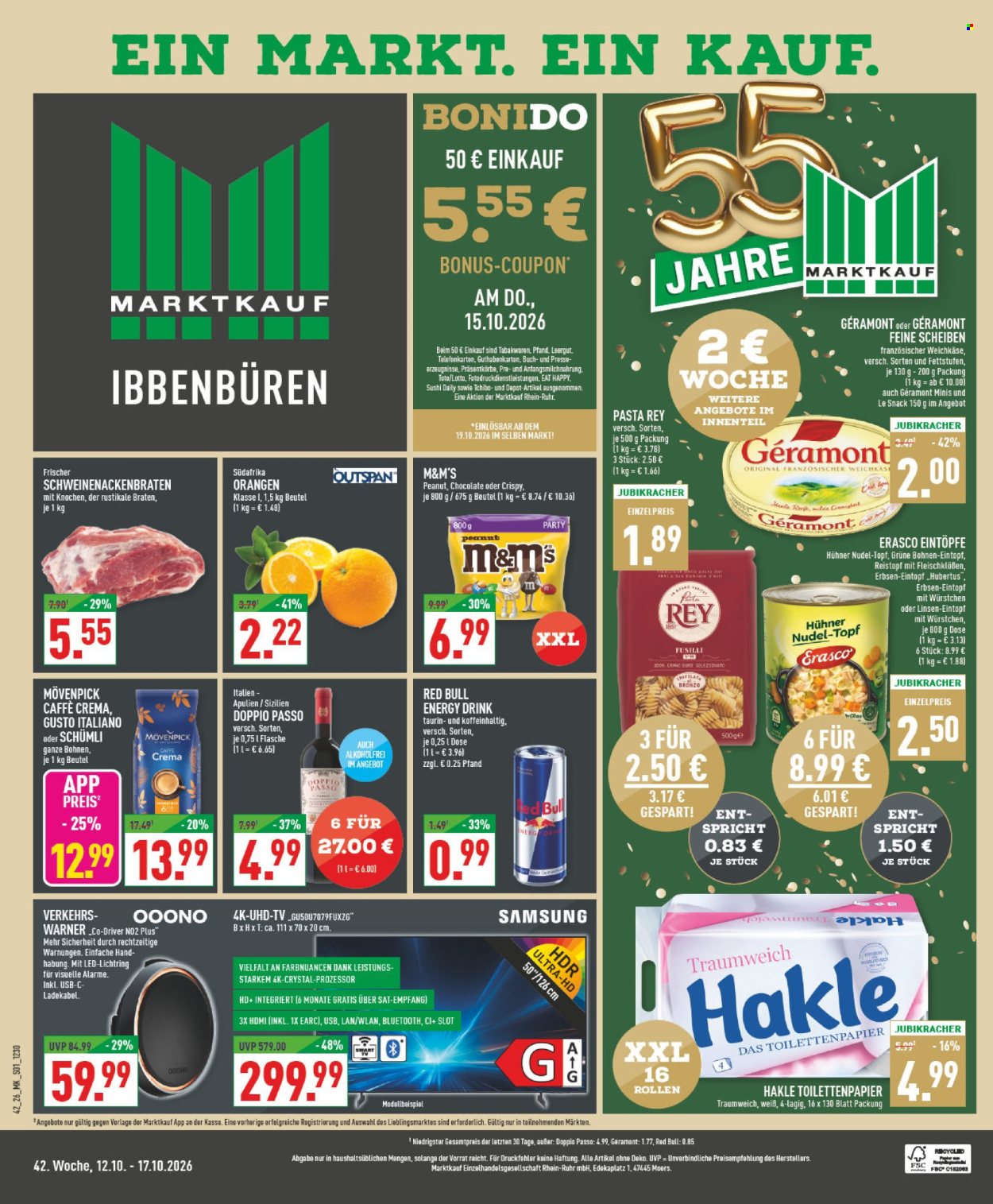 Leták Marktkauf - 12.10.2026 - 17.10.2026. Strana 1