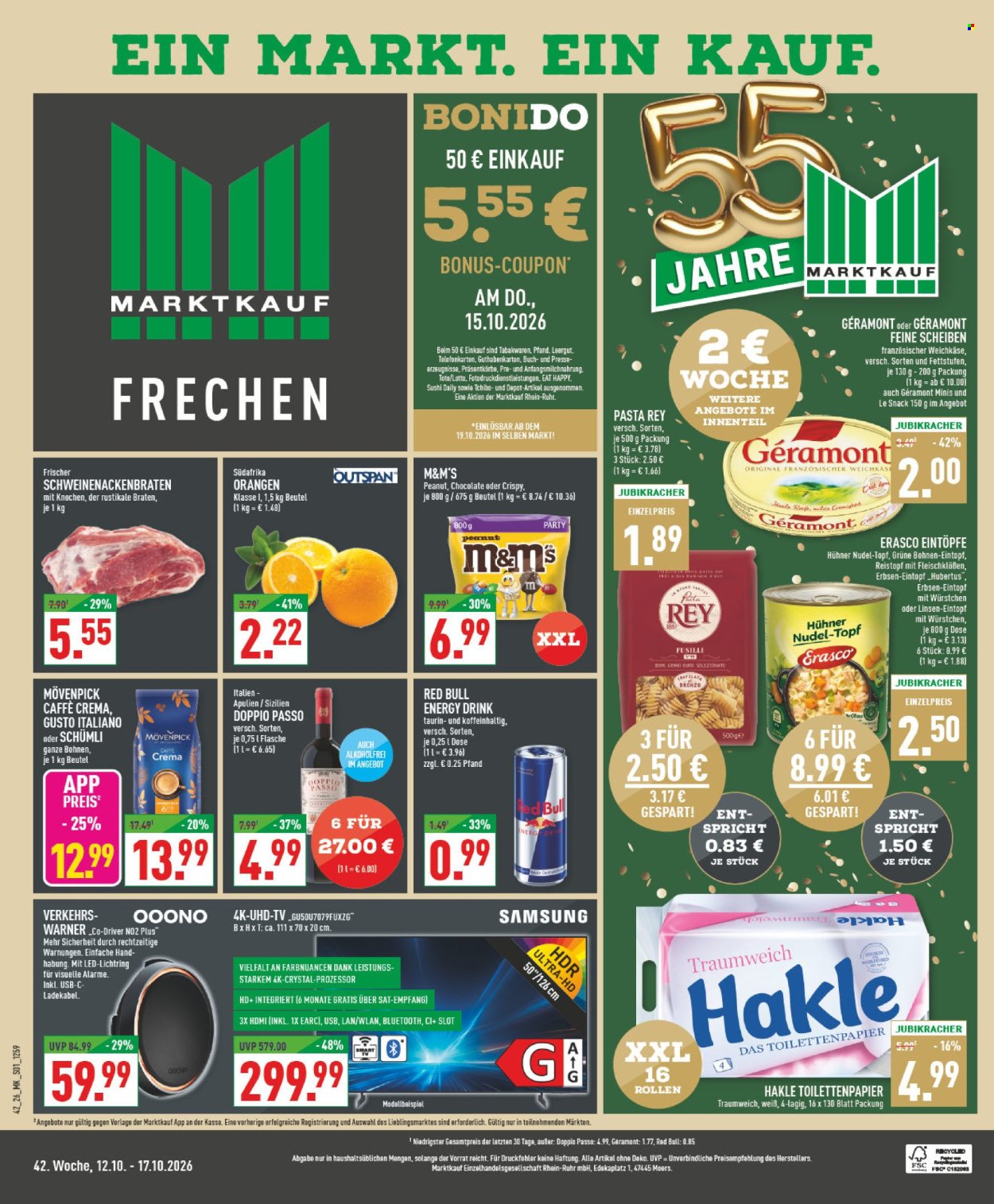 Leták Marktkauf - 12.10.2026 - 17.10.2026. Strana 1