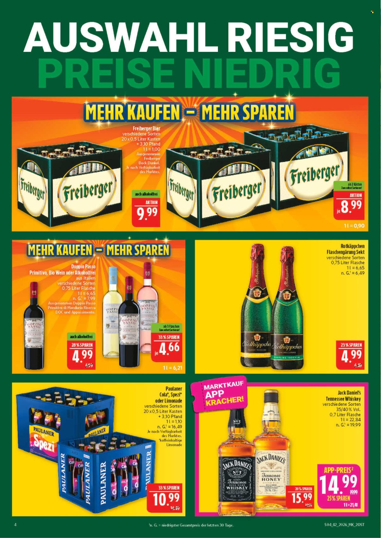 Leták Marktkauf - 12.10.2026 - 17.10.2026. Strana 4