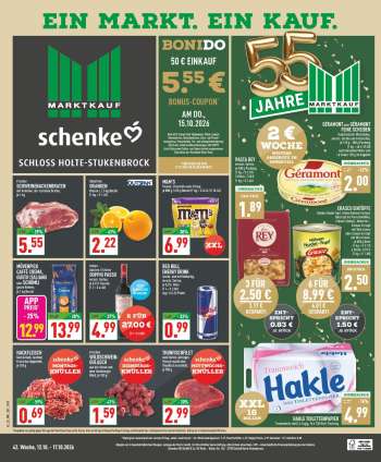 Prospekte Marktkauf - 12.10.2026 - 17.10.2026.