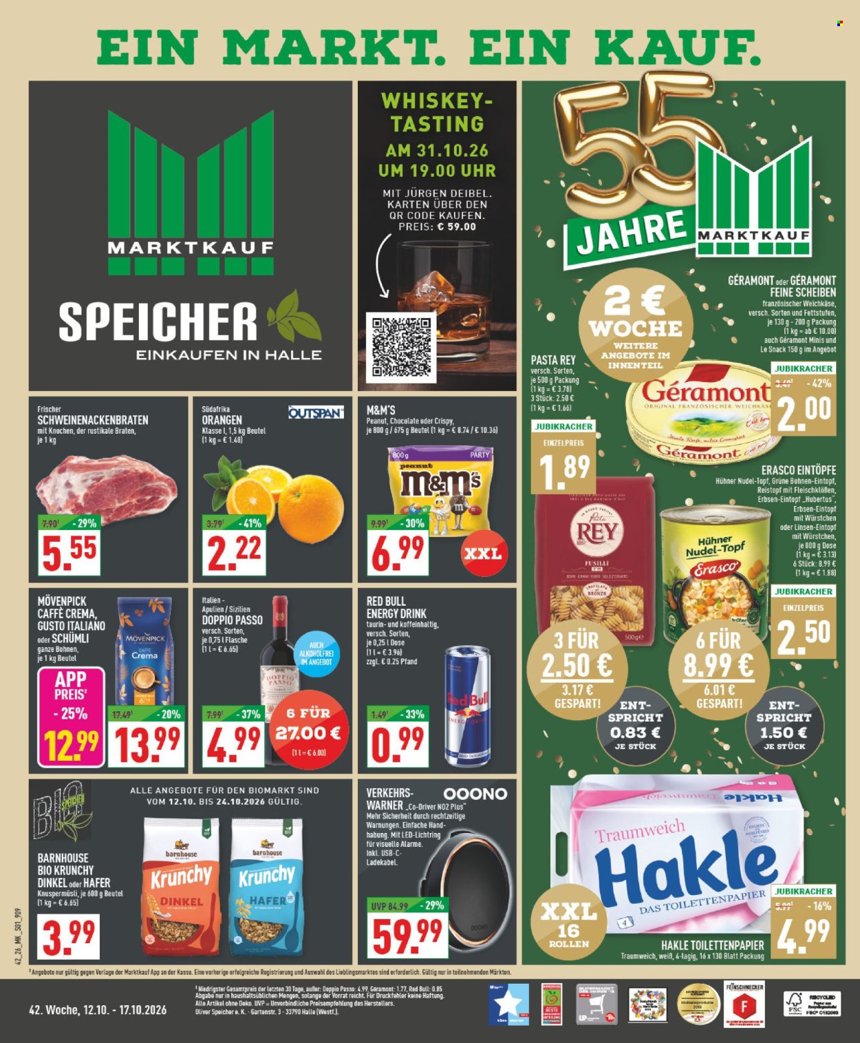 Leták Marktkauf - 12.10.2026 - 17.10.2026. Strana 1