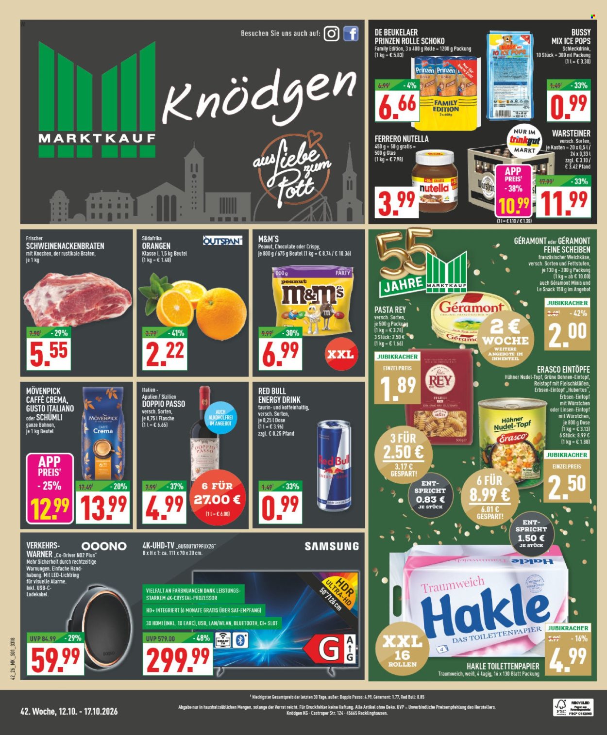 Leták Marktkauf - 12.10.2026 - 17.10.2026. Strana 1