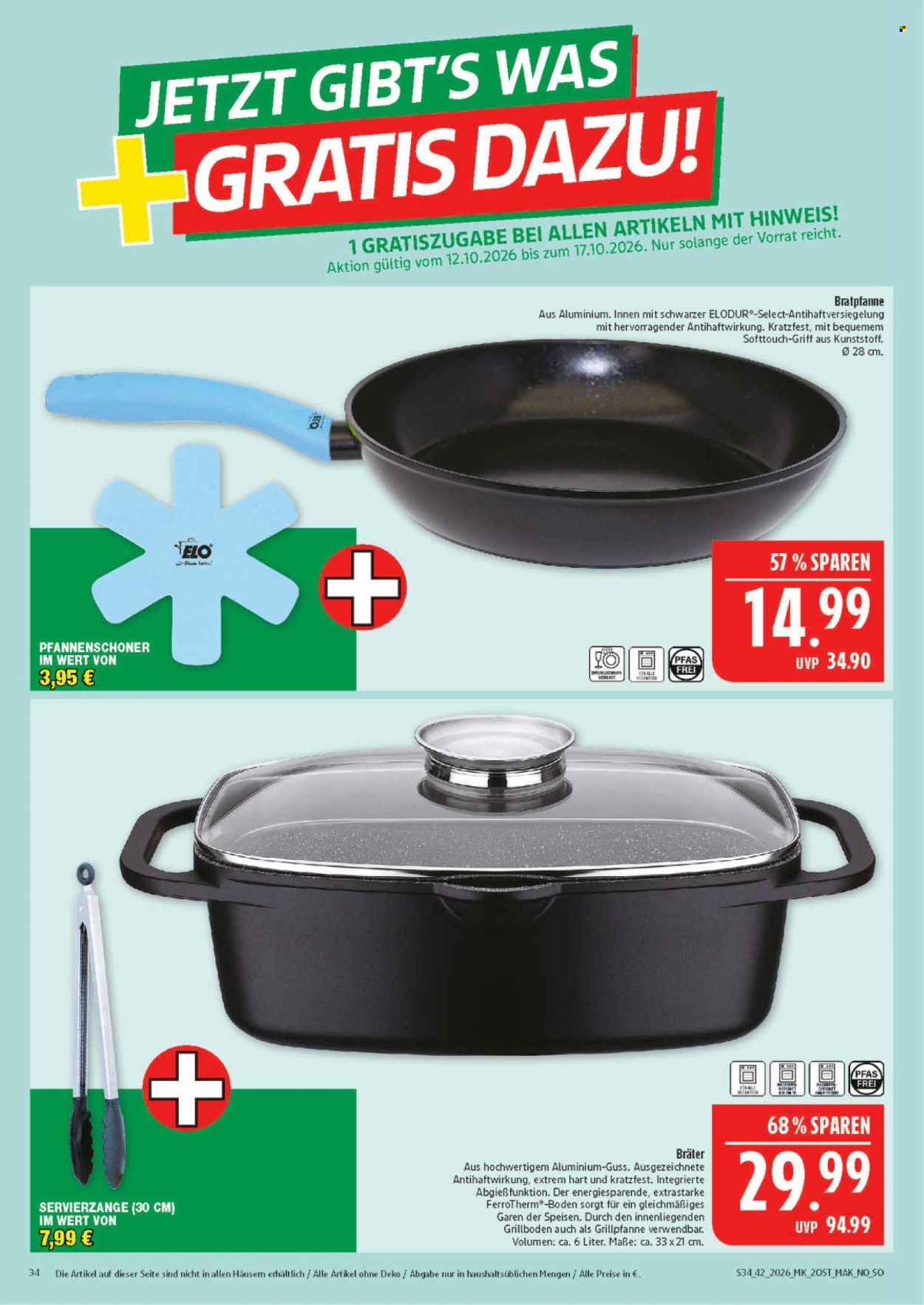 Leták Marktkauf - 12.10.2026 - 17.10.2026. Strana 34