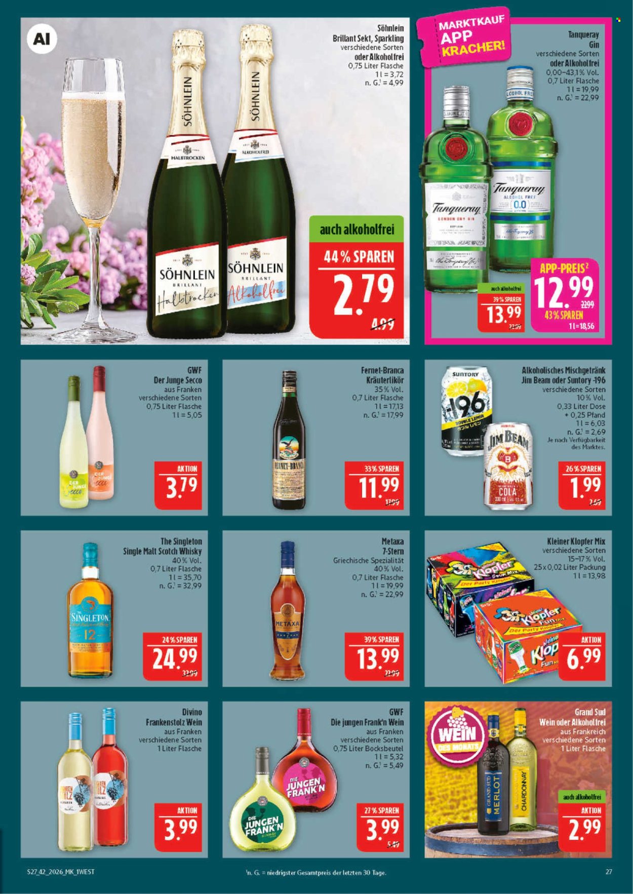 Leták Marktkauf - 12.10.2026 - 17.10.2026. Strana 27