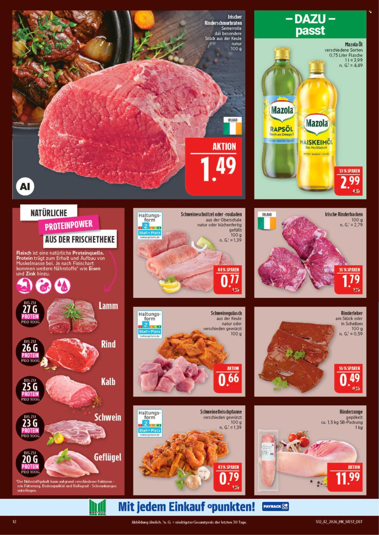 Leták Marktkauf - 12.10.2026 - 17.10.2026. Strana 12