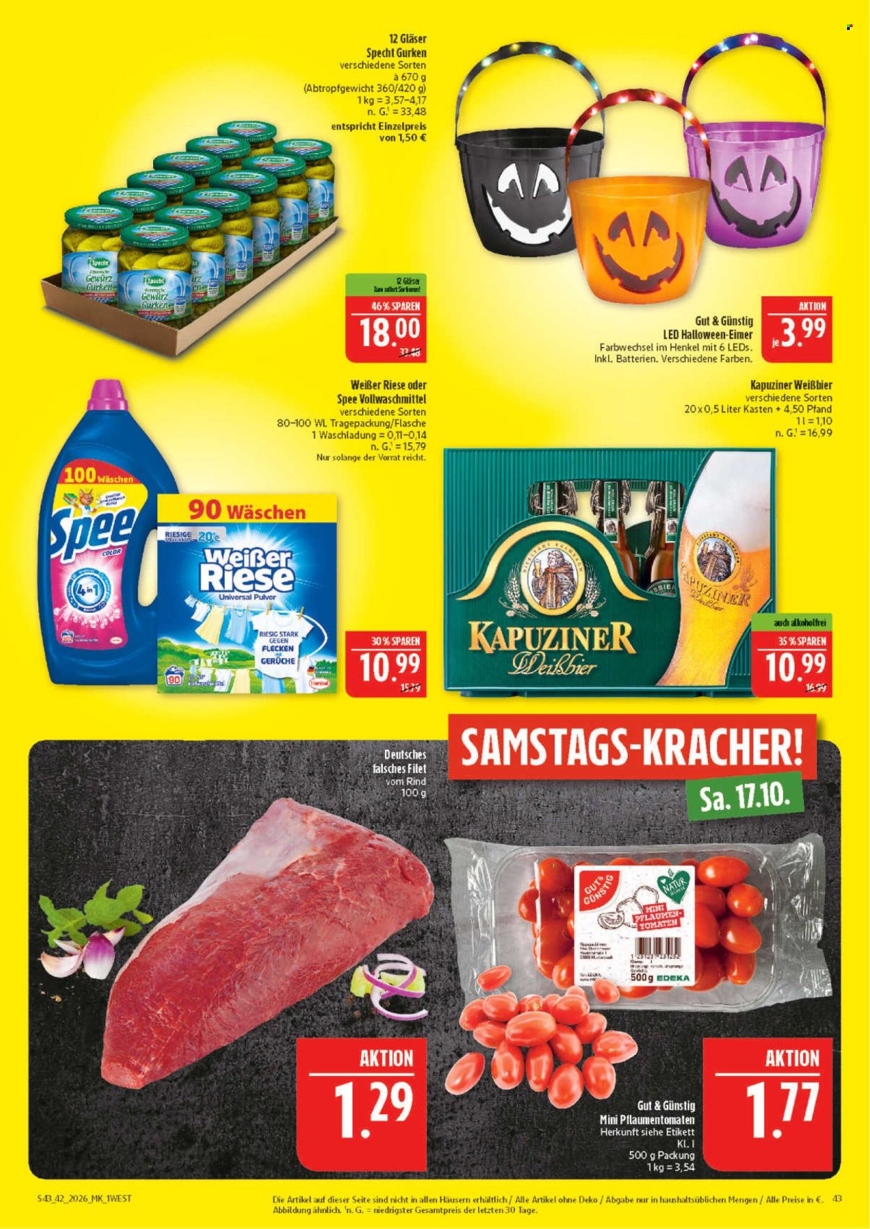Leták Marktkauf - 12.10.2026 - 17.10.2026. Strana 43