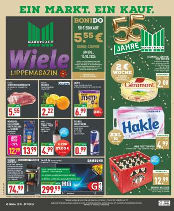 Prospekte Marktkauf - 12.10.2026 - 17.10.2026.
