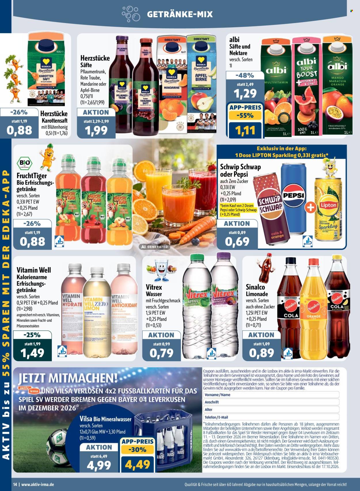 Leták Edeka - 12.10.2026 - 17.10.2026. Strana 14