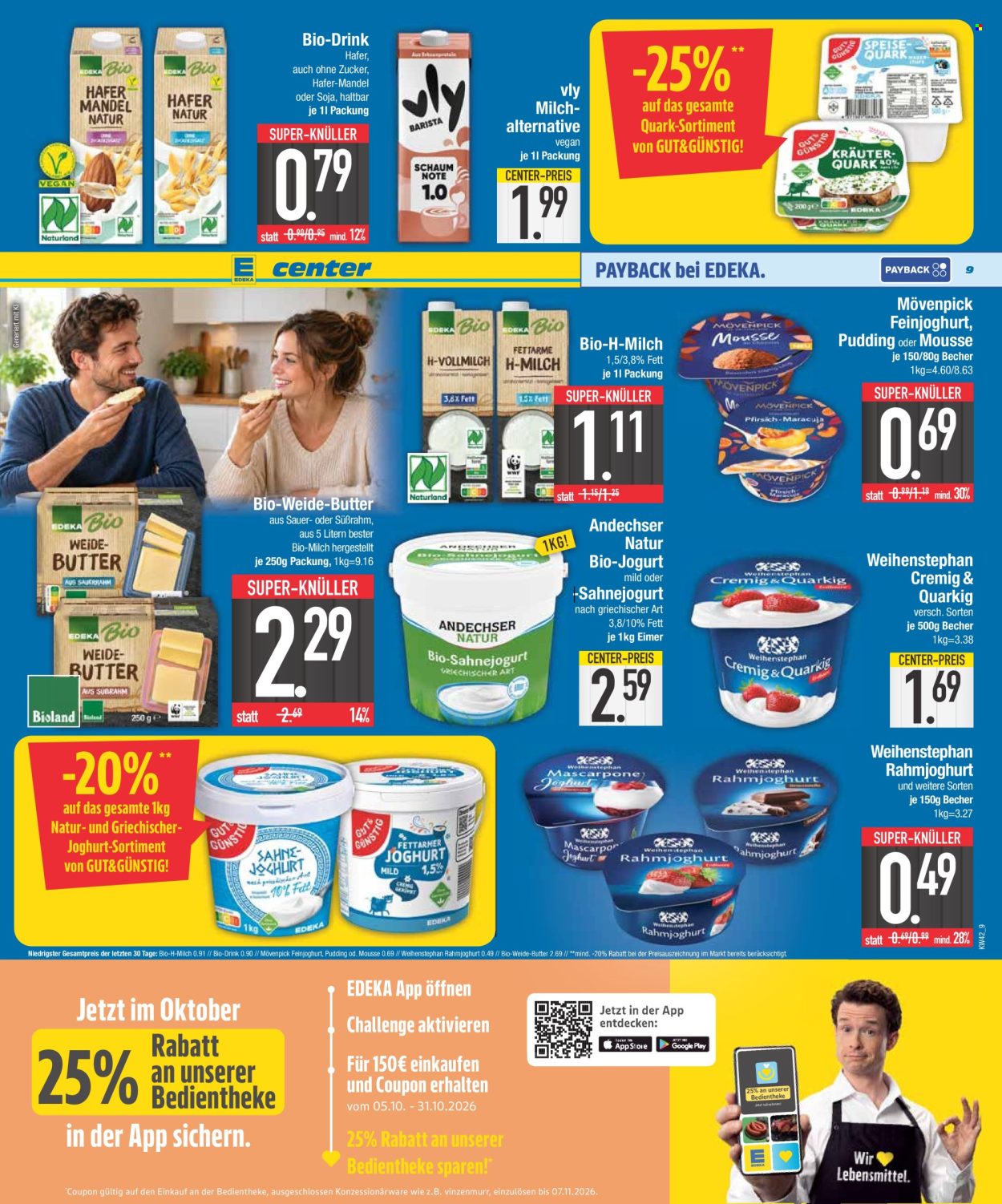 Leták Edeka - 12.10.2026 - 17.10.2026. Strana 9