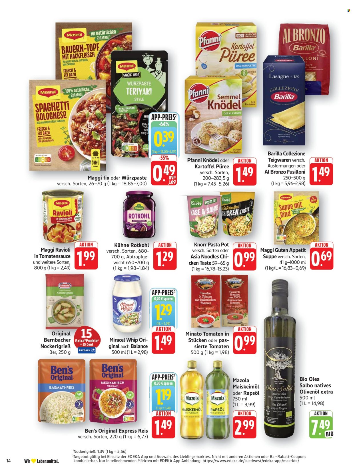 Leták Edeka - 12.10.2026 - 17.10.2026. Strana 14