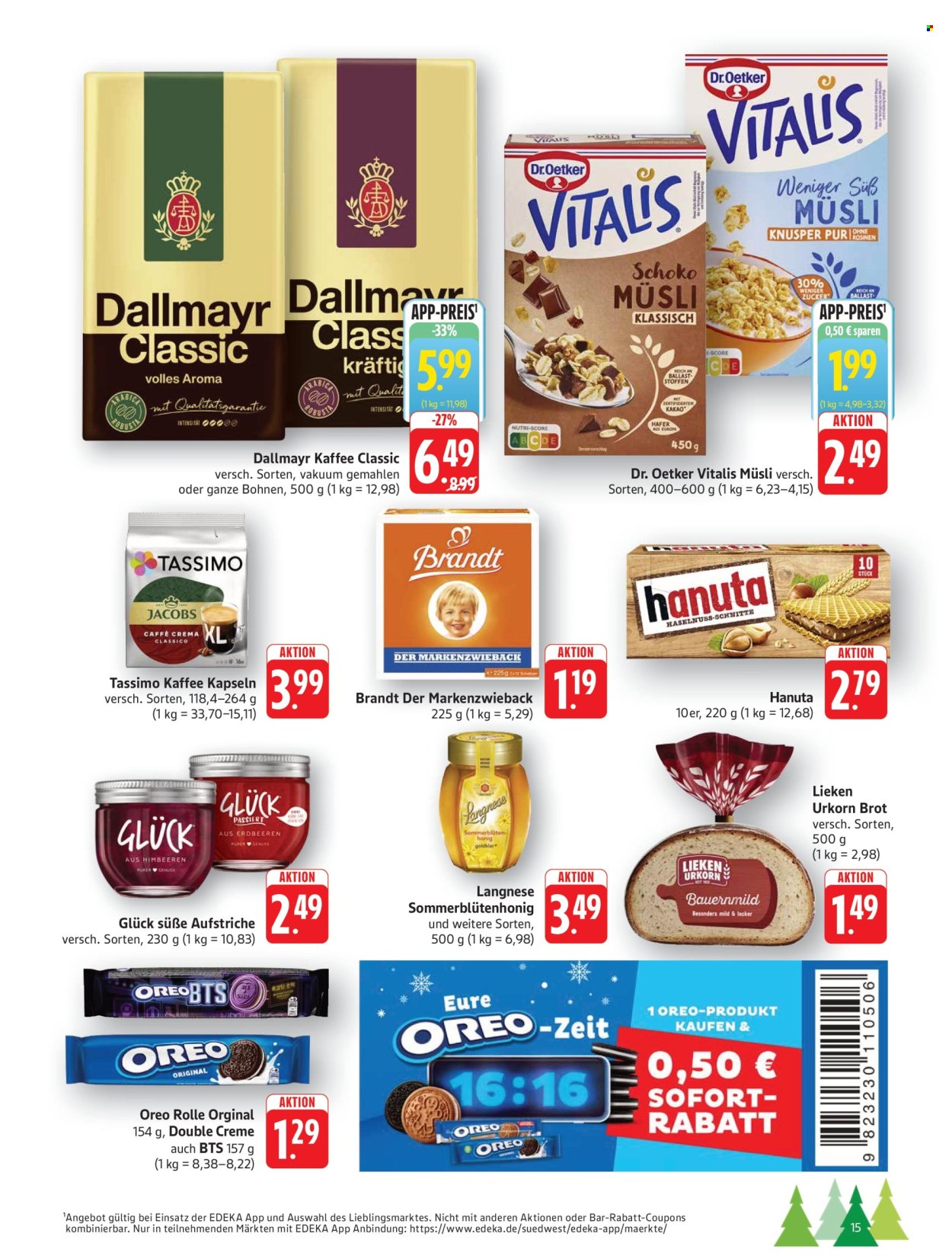 Leták Edeka - 12.10.2026 - 17.10.2026. Strana 15