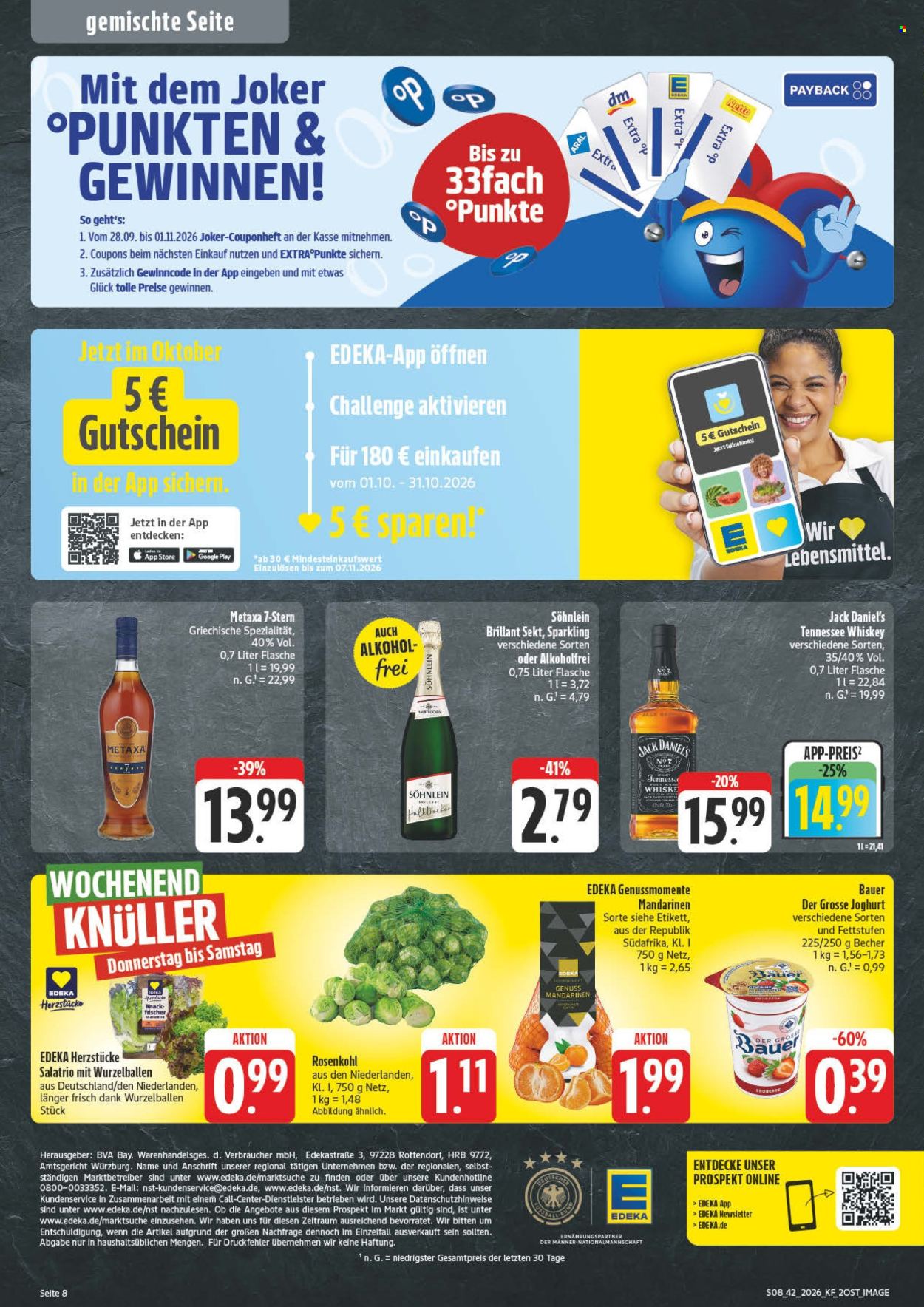Leták Edeka - 12.10.2026 - 17.10.2026. Strana 8