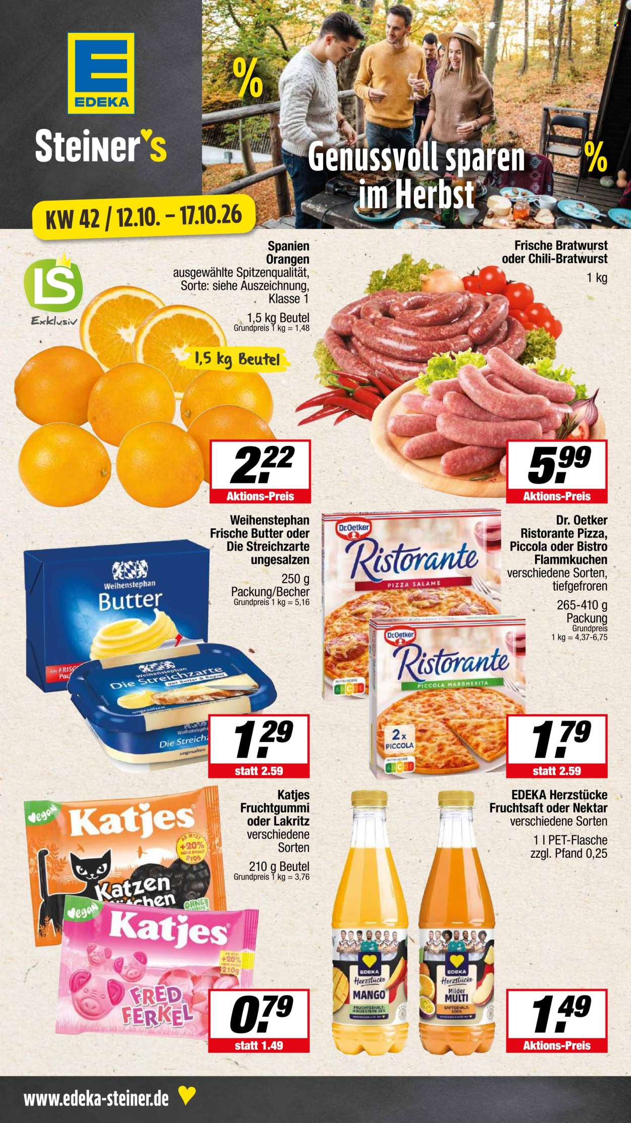 Leták Edeka - 12.10.2026 - 17.10.2026. Strana 1