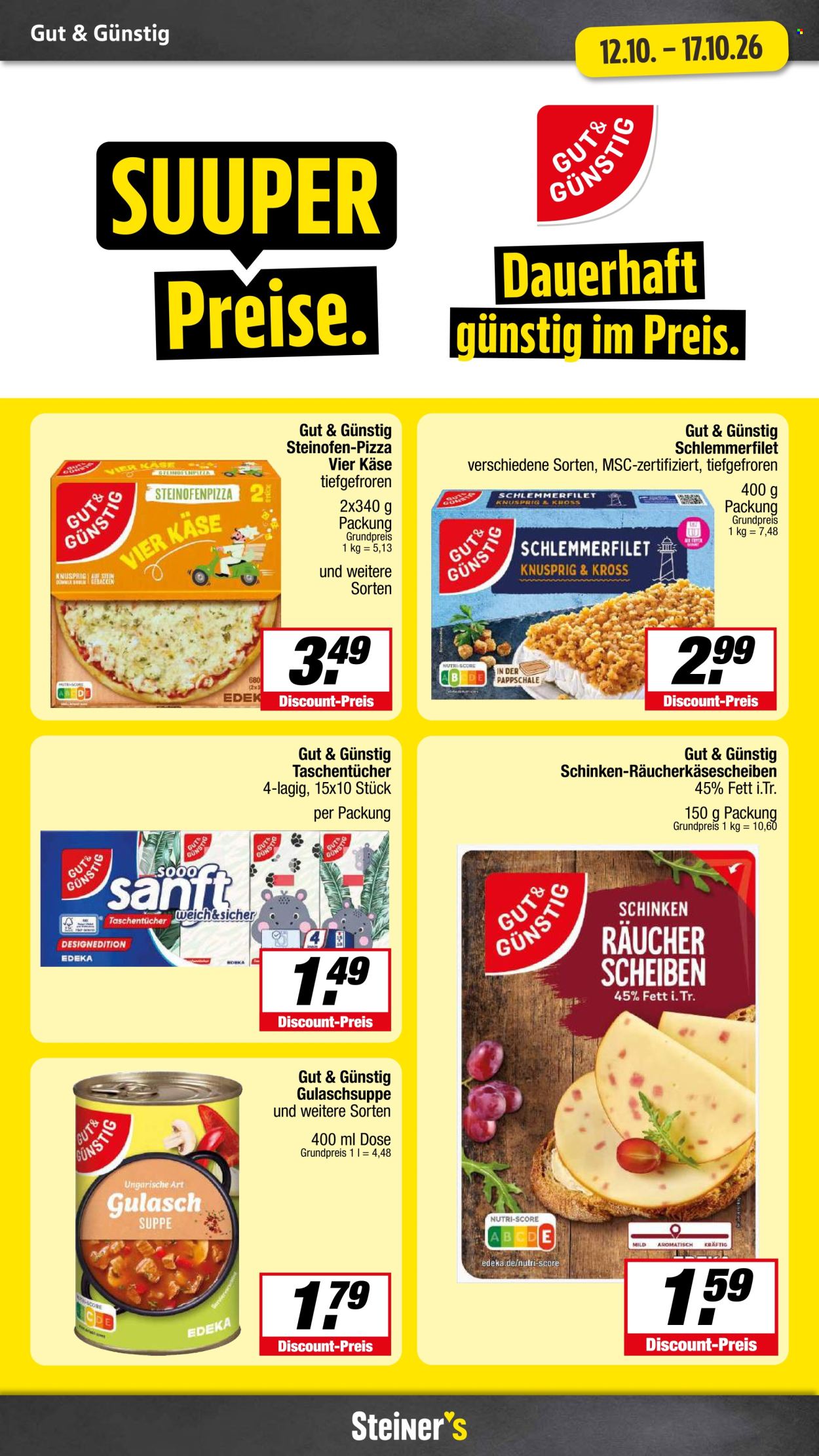 Leták Edeka - 12.10.2026 - 17.10.2026. Strana 15