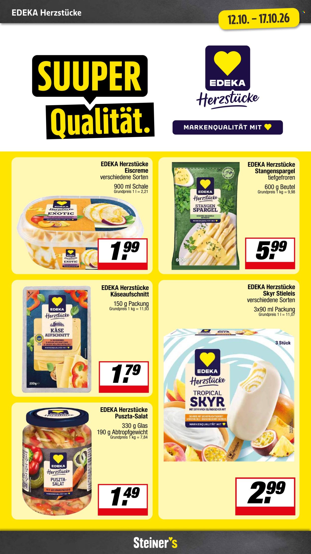 Leták Edeka - 12.10.2026 - 17.10.2026. Strana 17
