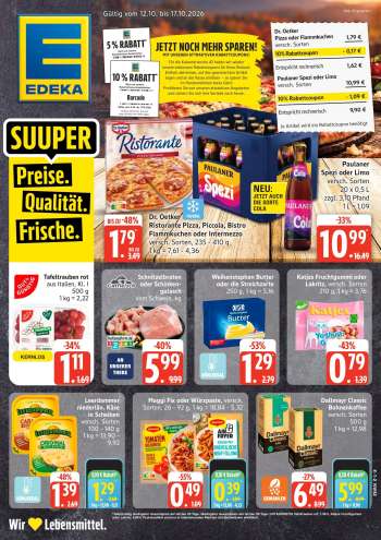 Prospekte Edeka - 12.10.2026 - 17.10.2026.