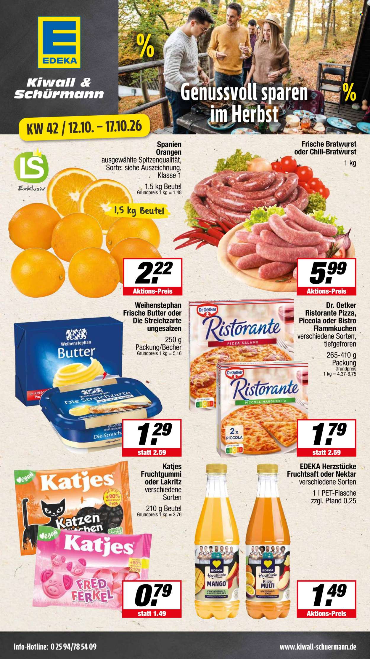Leták Edeka - 12.10.2026 - 17.10.2026. Strana 1