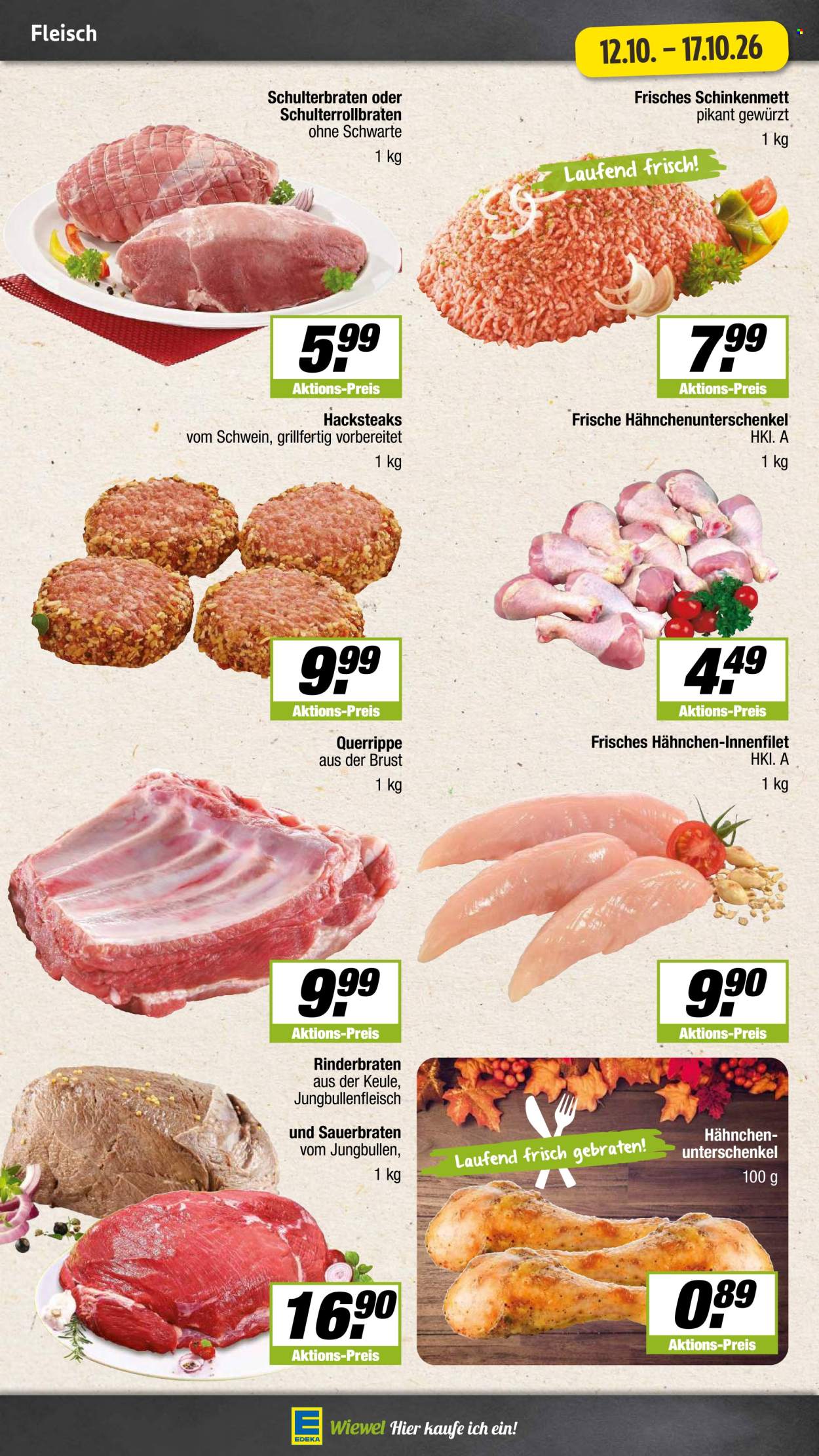 Leták Edeka - 12.10.2026 - 17.10.2026. Strana 4