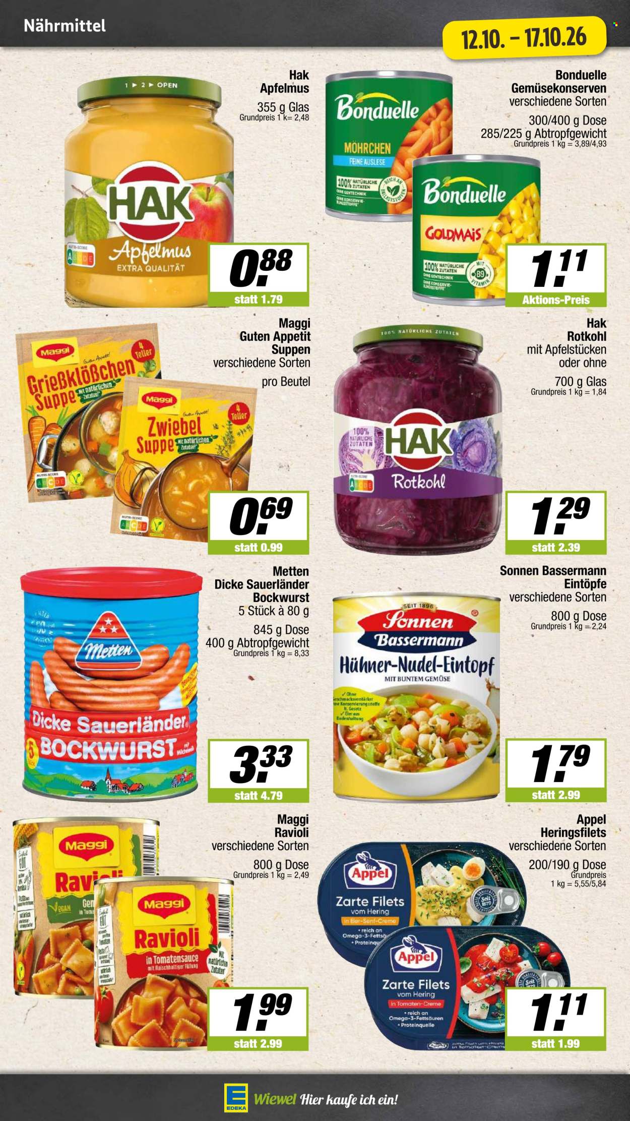 Leták Edeka - 12.10.2026 - 17.10.2026. Strana 10
