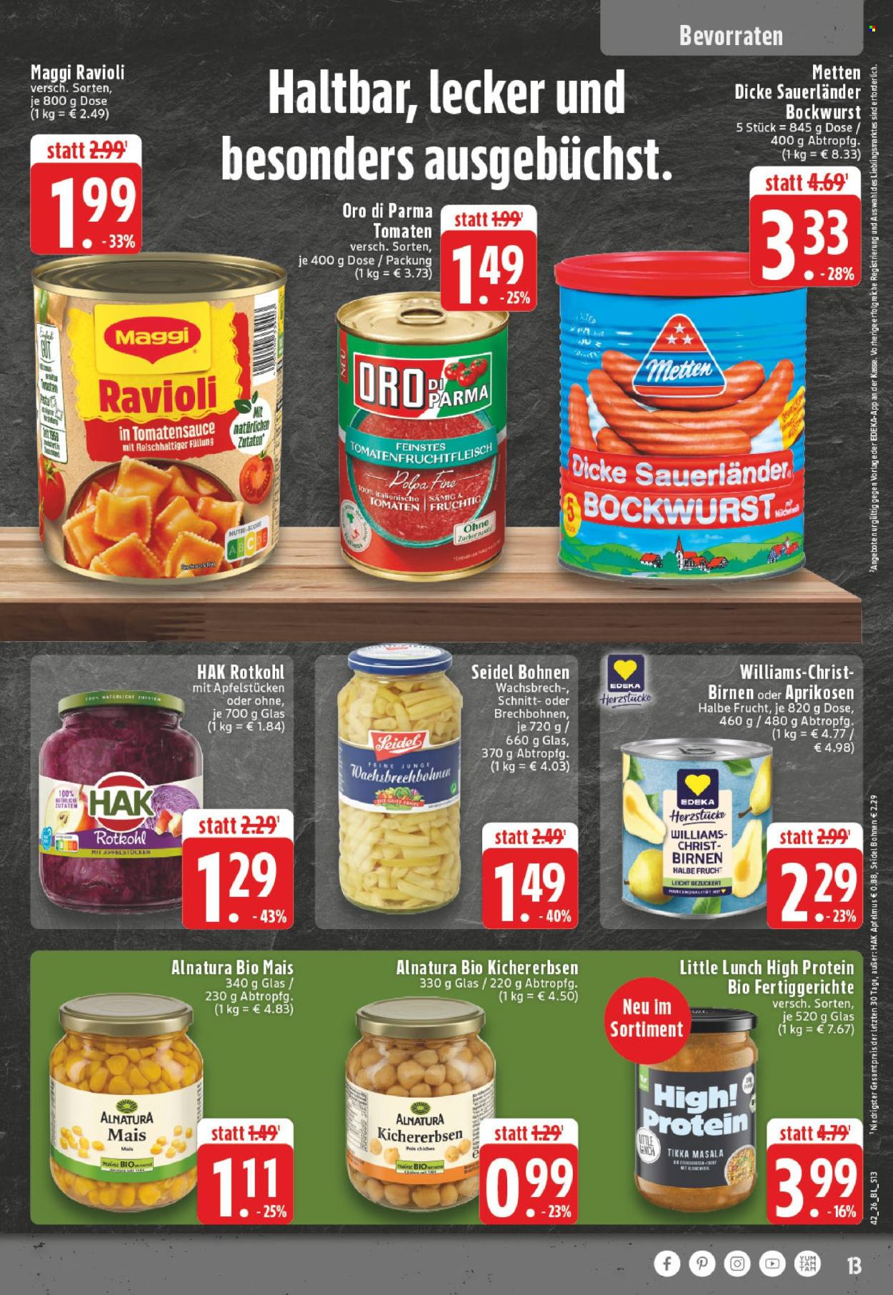 Leták Edeka - 12.10.2026 - 17.10.2026. Strana 13