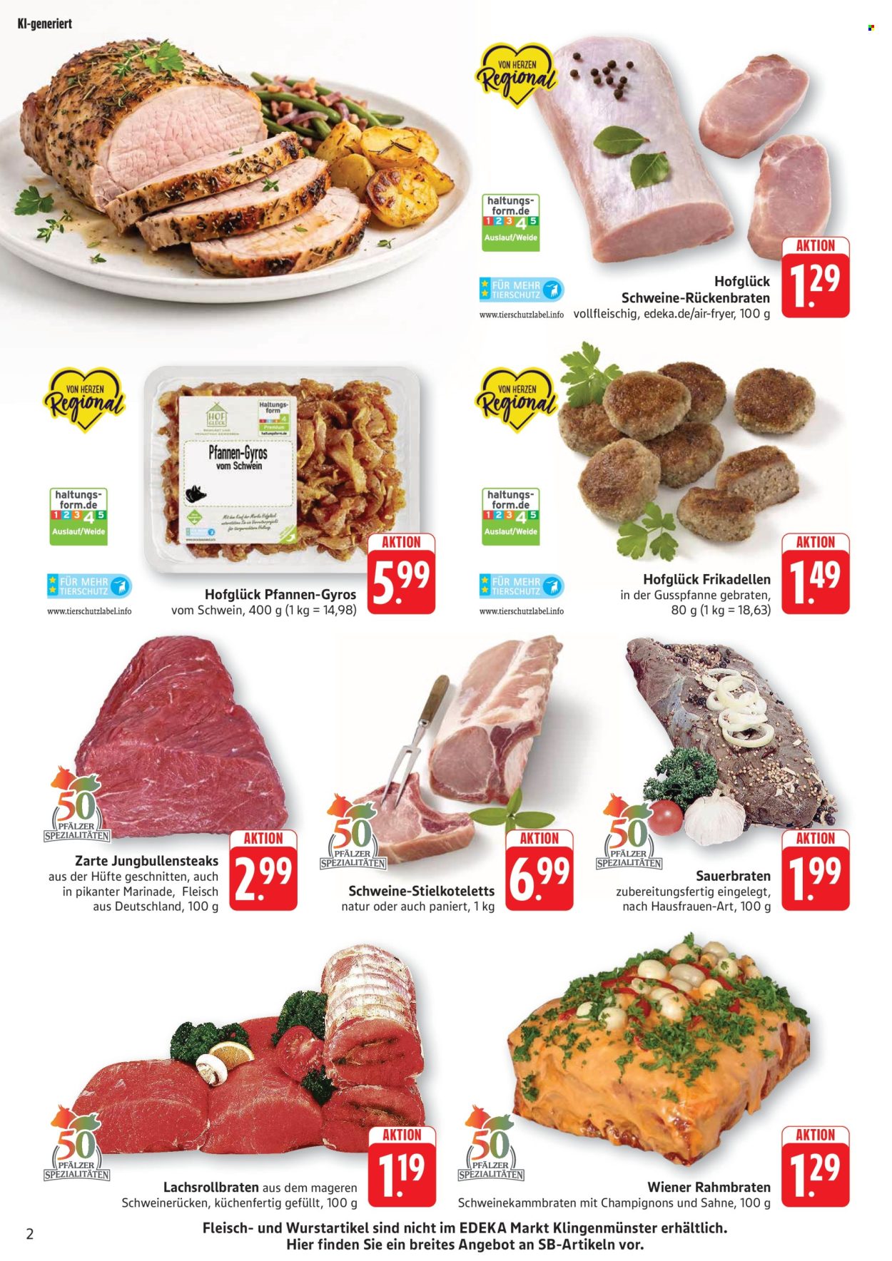Leták Edeka - 12.10.2026 - 17.10.2026. Strana 2