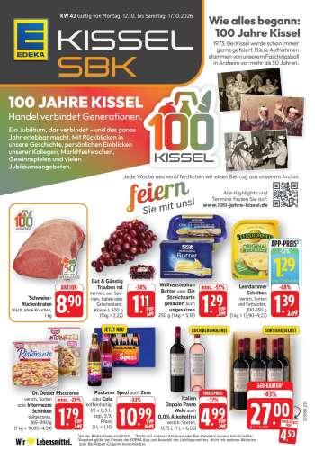 Prospekte Edeka - 12.10.2026 - 17.10.2026.