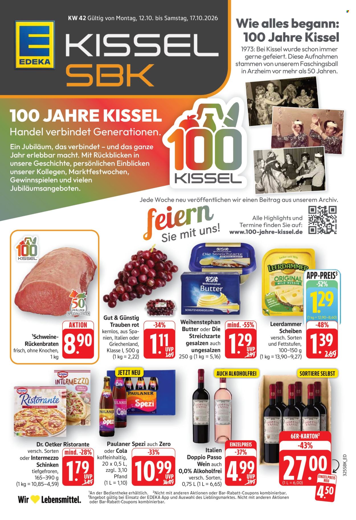 Leták Edeka - 12.10.2026 - 17.10.2026. Strana 1