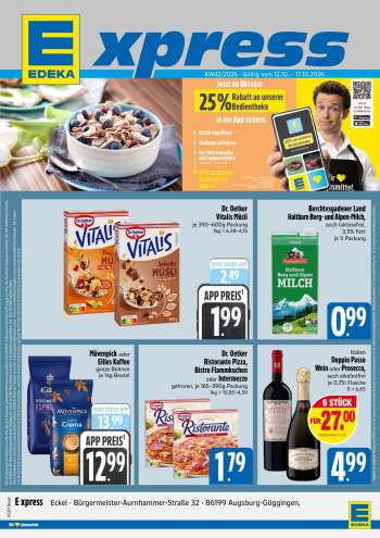 Prospekte Edeka - 12.10.2026 - 17.10.2026.