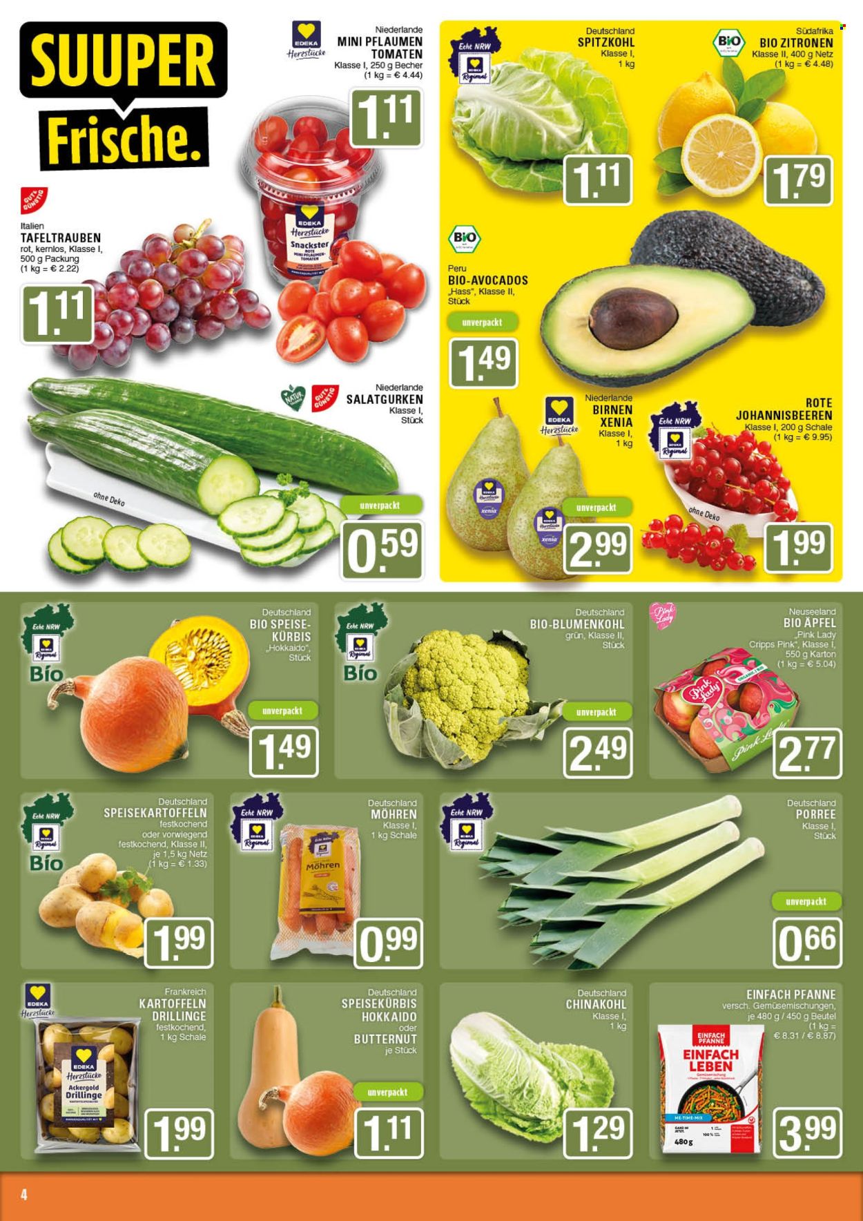 Leták Edeka - 12.10.2026 - 17.10.2026. Strana 4