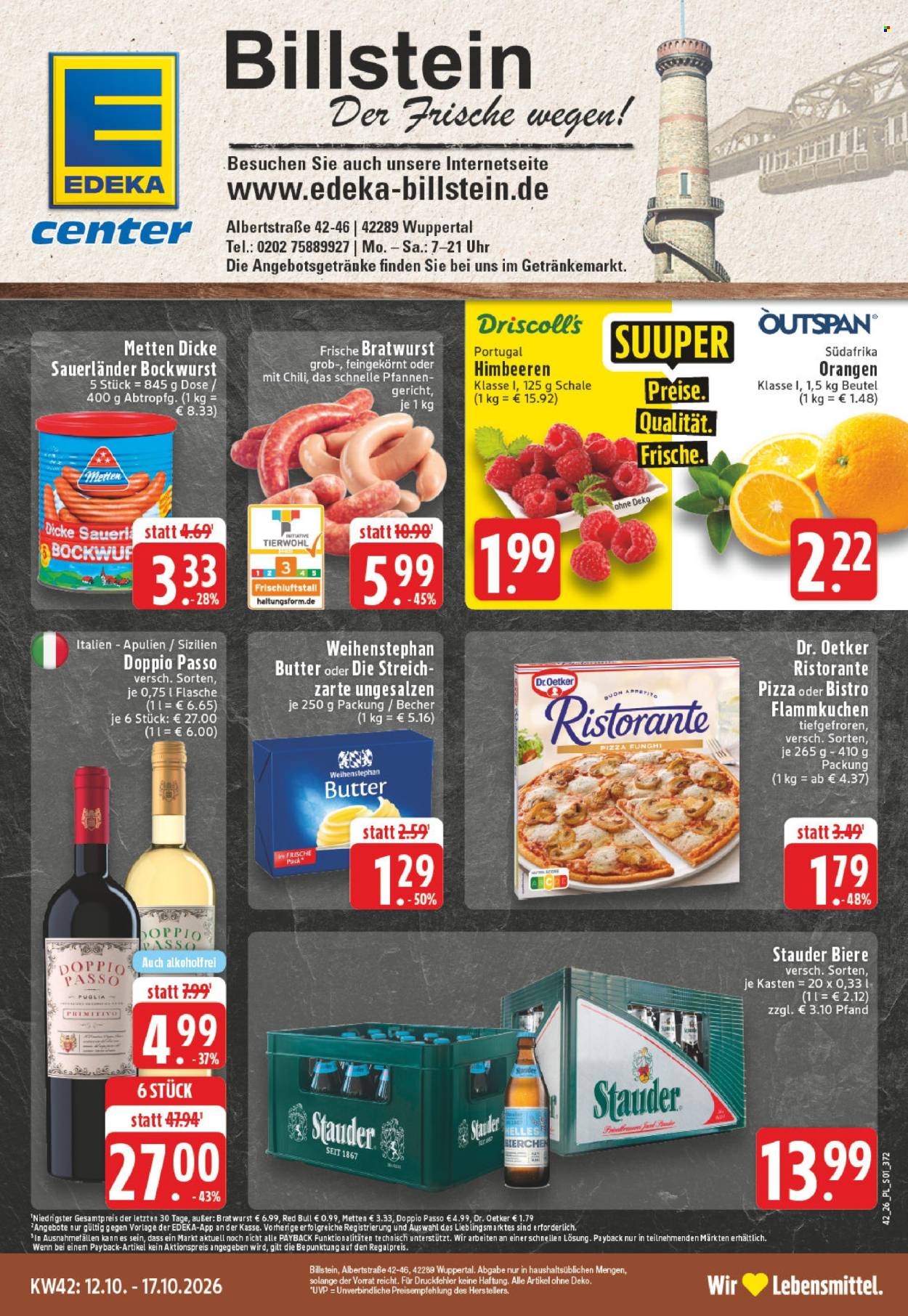Edeka Prospekte  - 12.10.2026 - 17.10.2026. Seite 1