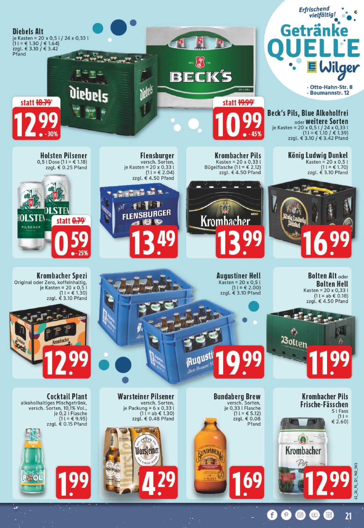 Leták Edeka - 12.10.2026 - 17.10.2026. Strana 21