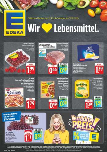 Prospekte Edeka - 12.10.2026 - 17.10.2026.