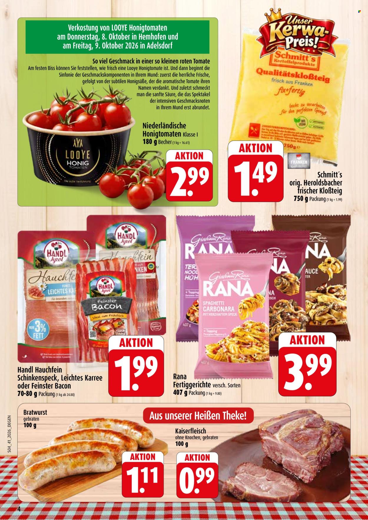 Leták Edeka - 12.10.2026 - 17.10.2026. Strana 4