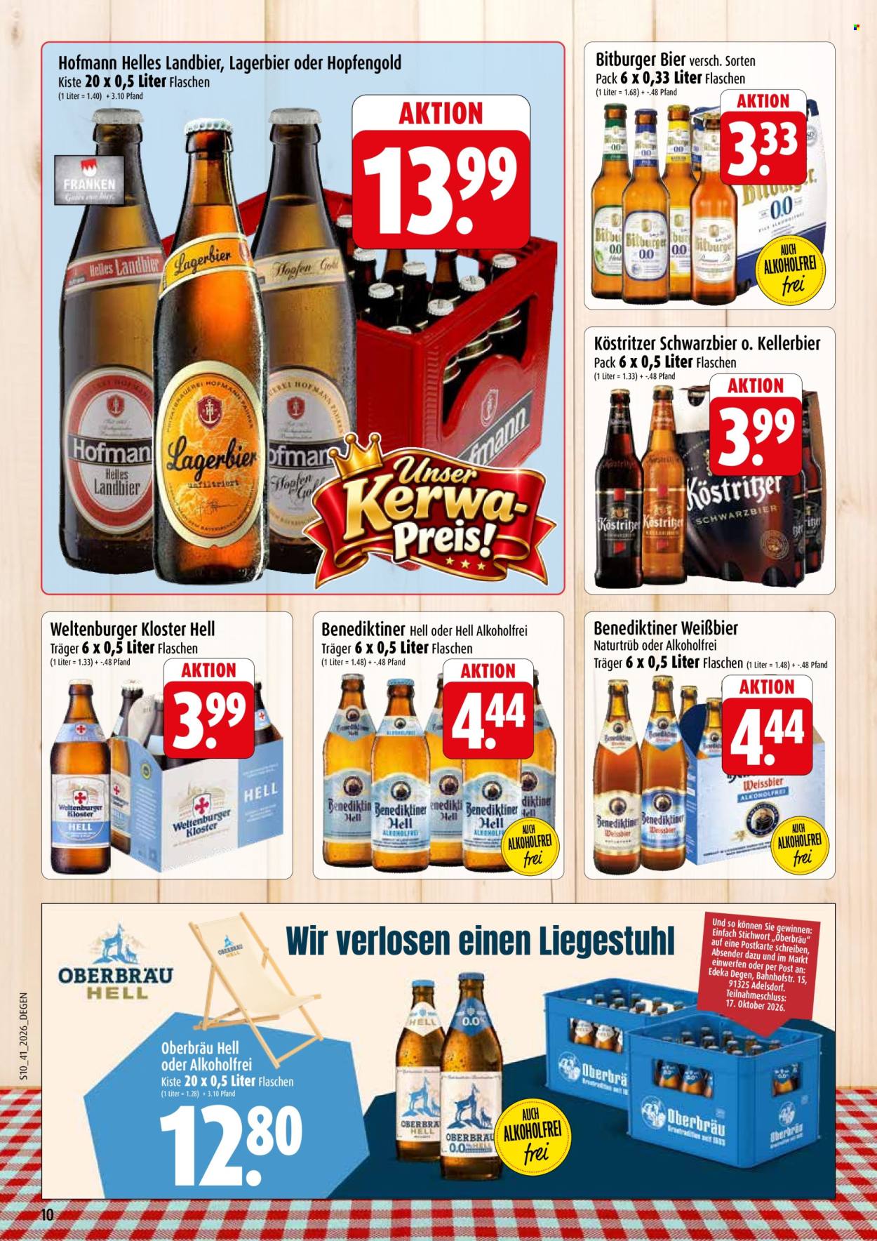 Leták Edeka - 12.10.2026 - 17.10.2026. Strana 10