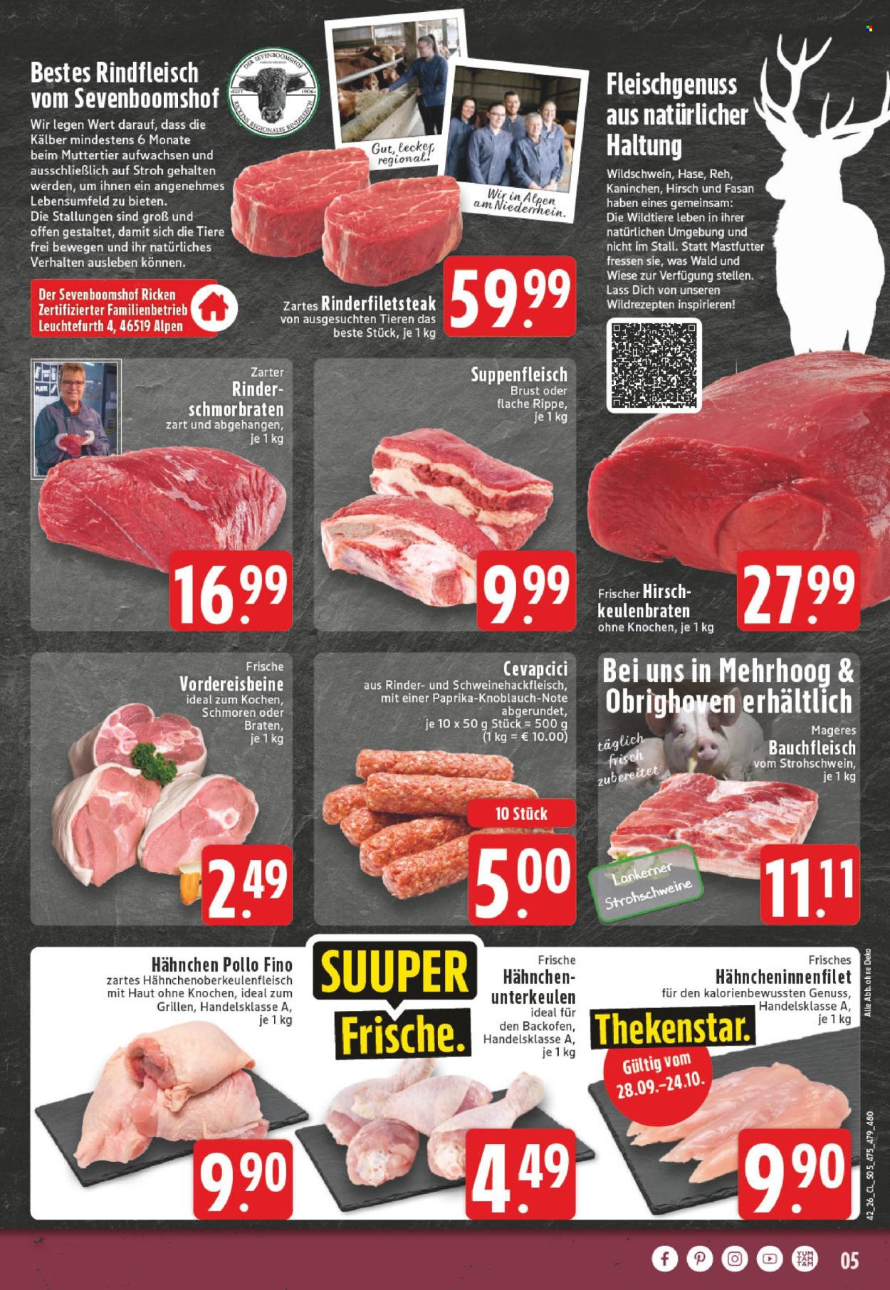 Leták Edeka - 12.10.2026 - 17.10.2026. Strana 5