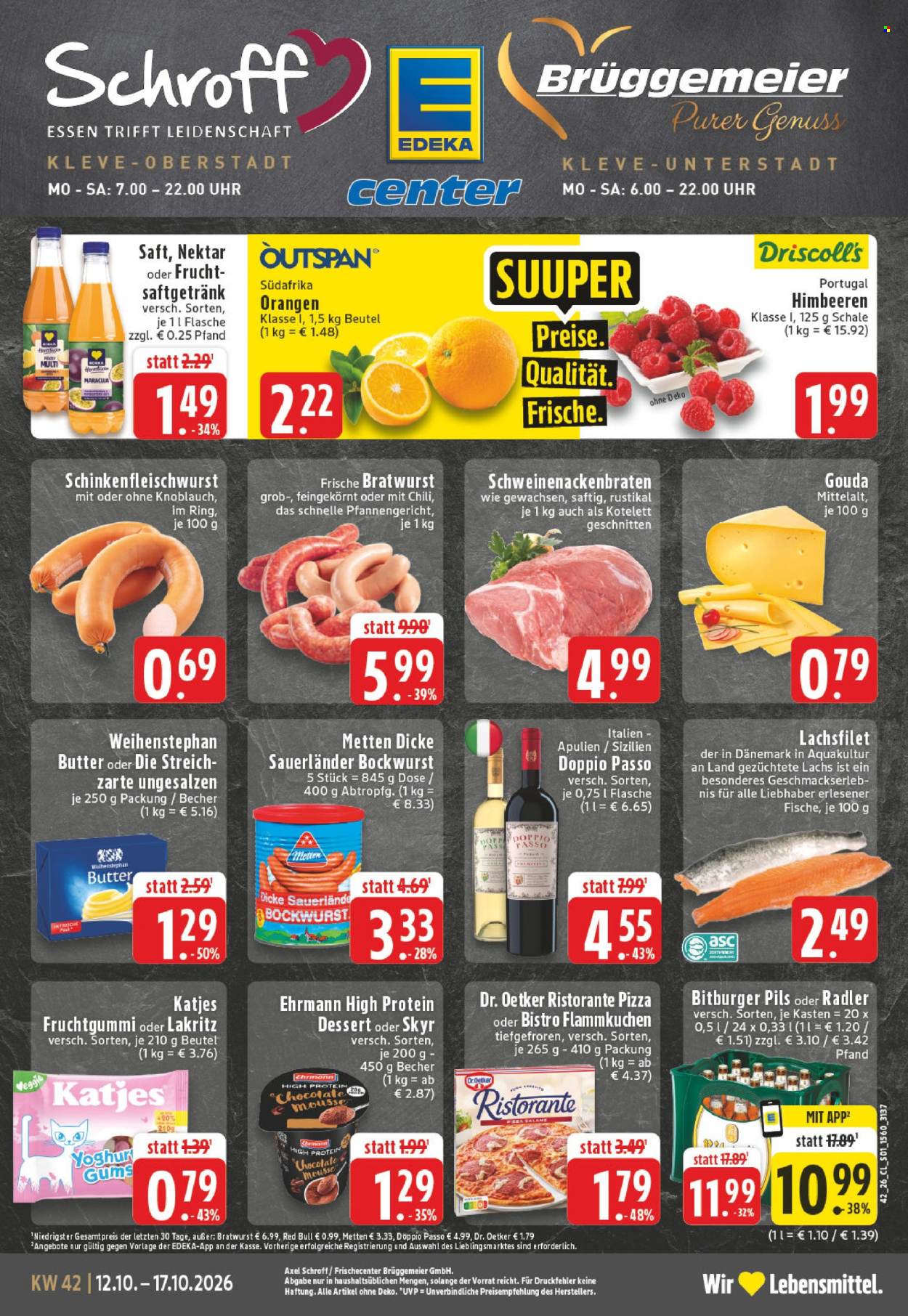 Leták Edeka - 12.10.2026 - 17.10.2026. Strana 1