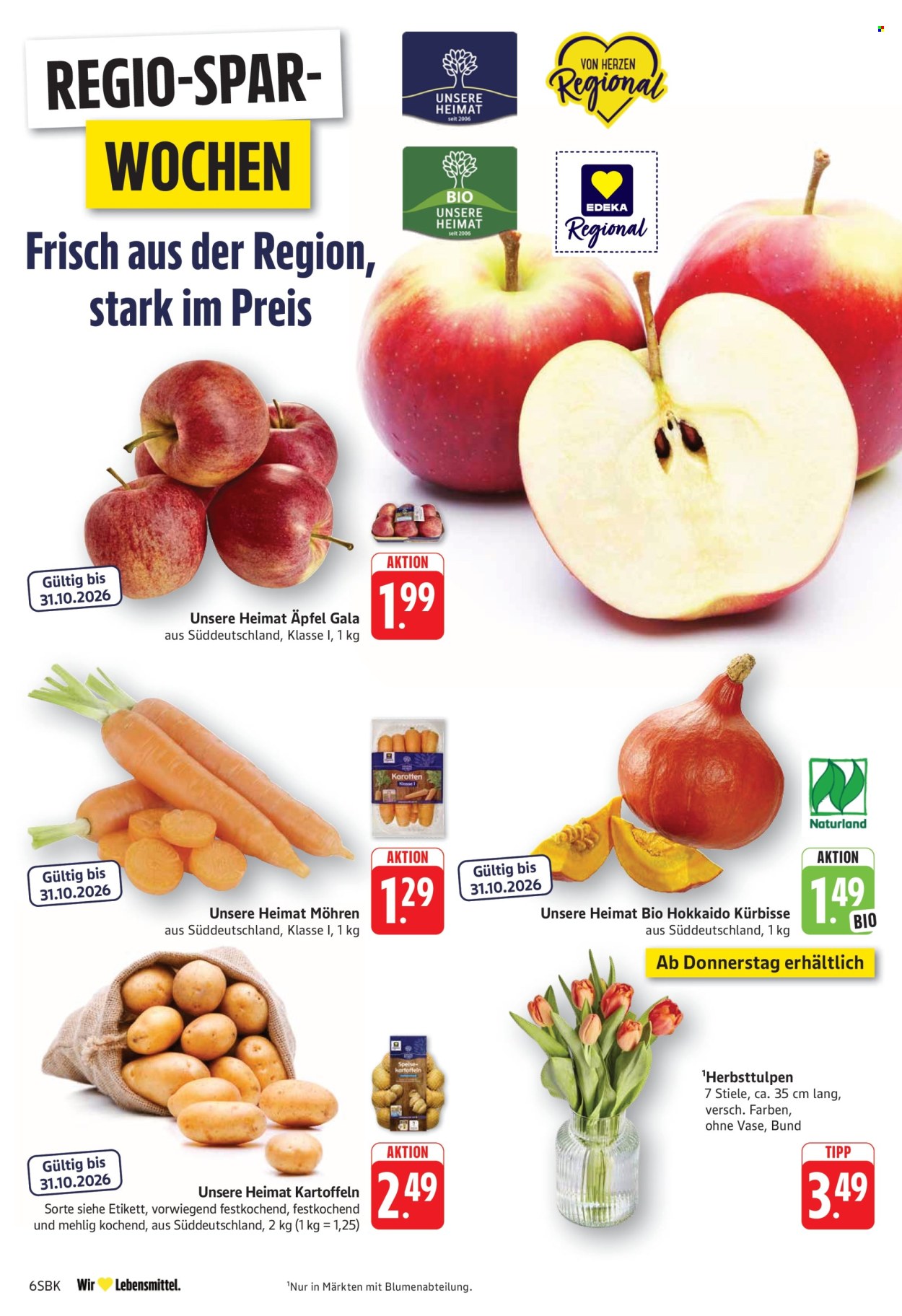 Leták Edeka - 12.10.2026 - 17.10.2026. Strana 6