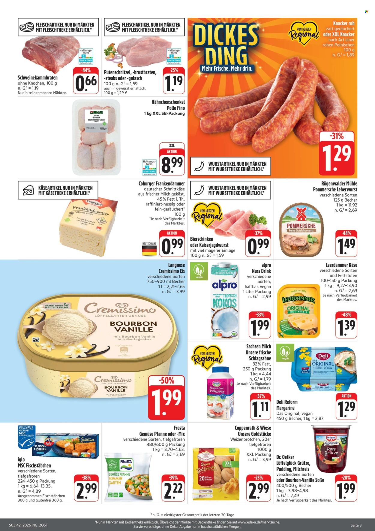 Leták Edeka - 12.10.2026 - 17.10.2026. Strana 3