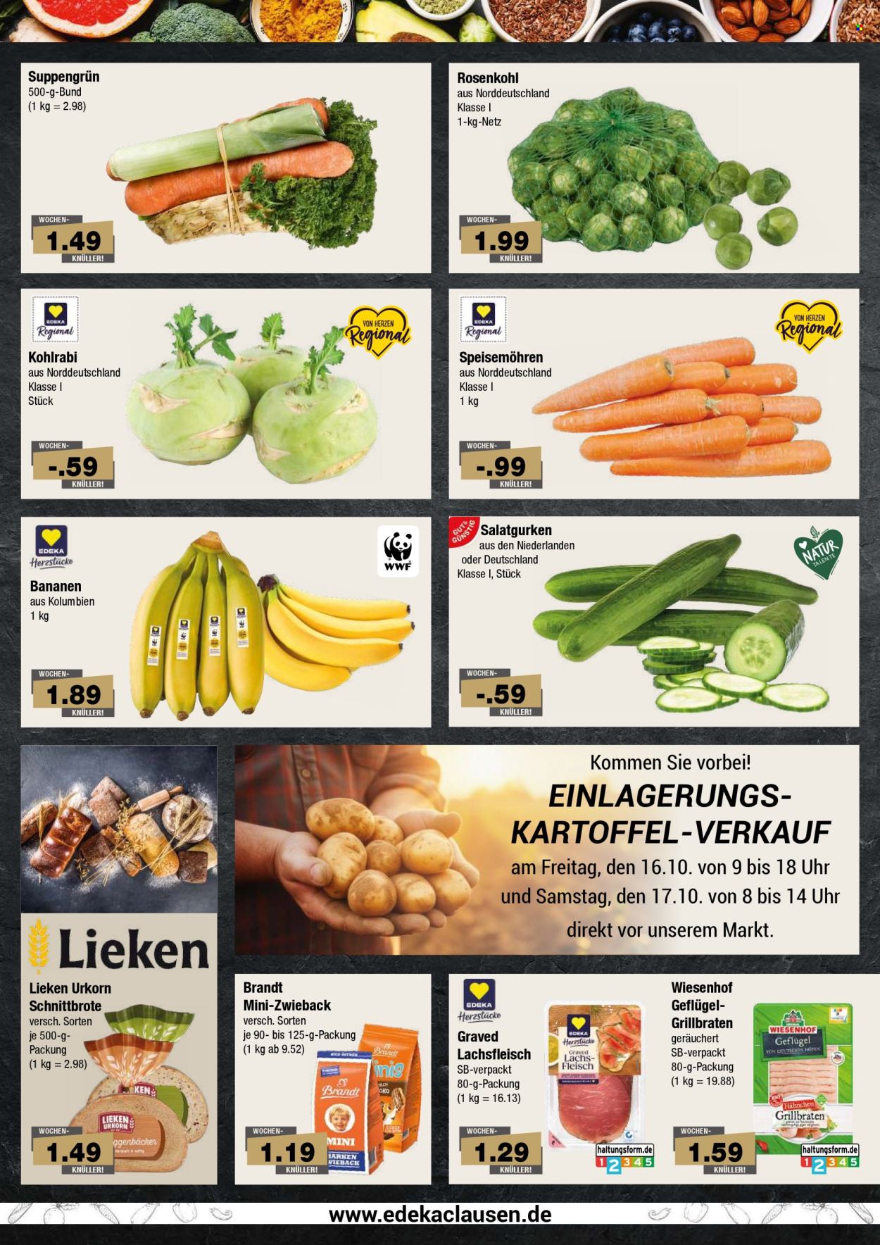 Leták Edeka - 12.10.2026 - 17.10.2026. Strana 2